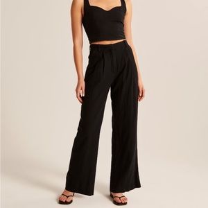 NWT Abercrombie & Fitch Linen Pants